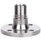 Safety clamp coupling with fixed flange type ECFF - EN1092 - stainless steel or steel